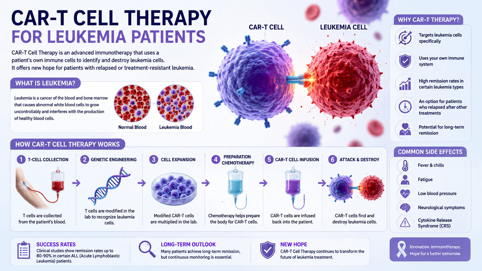 CAR-T Cell Therapy for Leukemia Patients