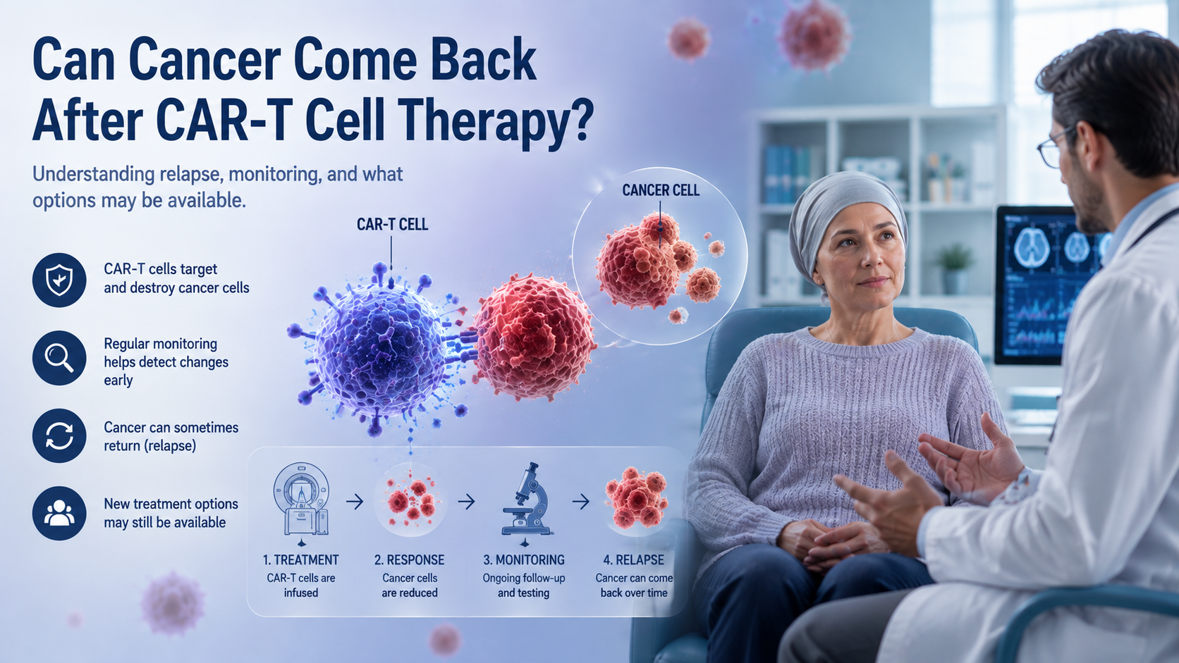 Can Cancer Come Back After CAR-T Cell Therapy?